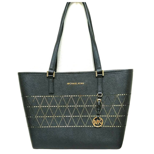 Tote Michael Kors Original Jet Set Travel 38x27cms Negr 3361