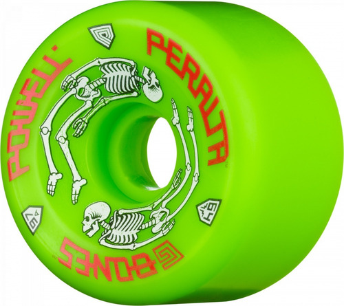 Llantas  Powell Peralta G-bone 64x97 Green  4pk 