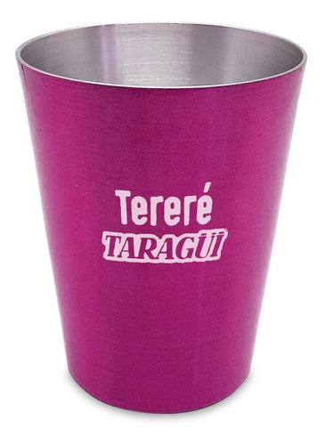 Imagen 1 de 1 de Vaso Para Tereré Taragüi Fucsia
