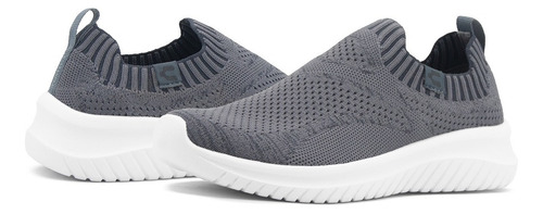 Tenis Charly Para Mujer Renon Walking Relax Gris 22-26