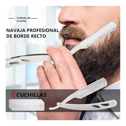 2pc Kit Para El Crecimiento De La Barba Masculina, 11 En 1