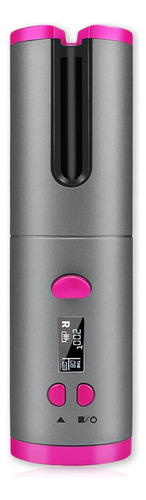 Rizador Automático Usb Portátil, Gris Y Rojo