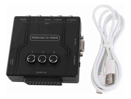 Componente Conversor Rgbs Vga Scart A Ypbpr Para N64 Para