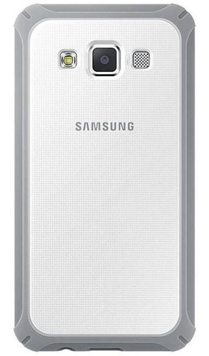 Capa Premium Samsung Cover Original Galaxy A5 2015 - Branca C/ Cinza