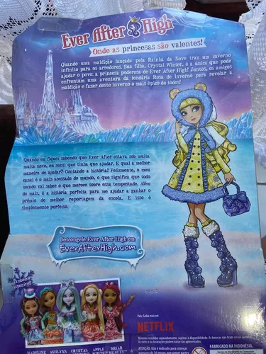 Boneca Fashion - Ever After High - Feitiço de Inverno - Blondie