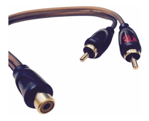 Imagen 2 de 4 de Cable De Rca Y Griega Par 1 Hembra 2 Machos Y2msr