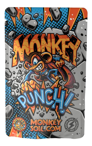 Monkey Punch 30gr Monkey Soil Fertilizante Solido