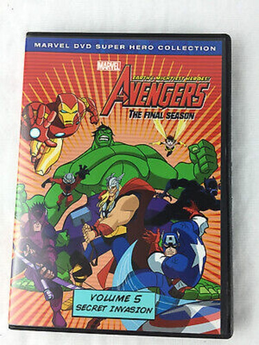 Avengers Vol 5 Pelicula Dvd Original Sellada