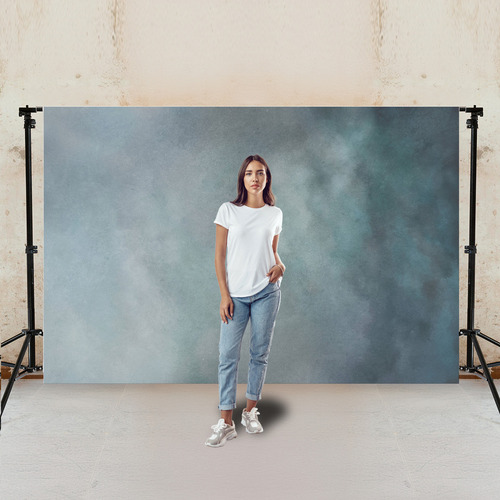 Fundo Fotográfico Textura Backdrop Em Tecido 1,50x2,20m Cor Textura - Ffh461
