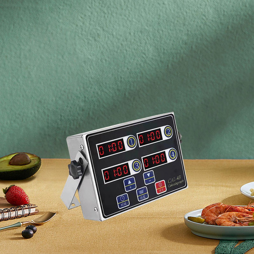 Didoo Temporizador De Cocina Digital Multicanal Con 4