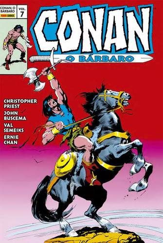 Livro Conan, O Bárbaro: A Era Clássica Vol. 7 (omnibus)