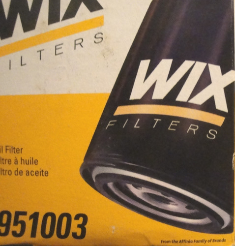 Filtro Aceite Wix 51003 Aveo, Corsa, Cielo, Lanos 