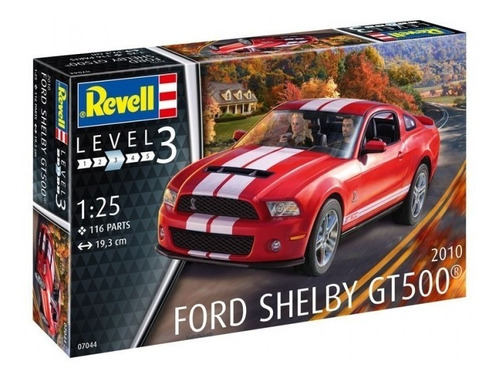 2010 Ford Shelby Gt500 Escala 1/25 Revell 07044