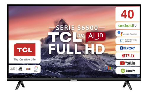 Smart TV TCL 40S6500 LED Android TV Full HD 40" 100V/240V
