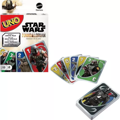 Jogo Uno Star Wars Mandalorian - Mattel - Loja ToyMania