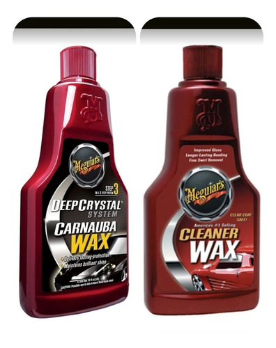 Meguiars Cera Limpiadora  Y Cera Carnauba A1216 Y A2216