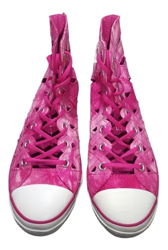 Tenis Converse Tacon Mujer Vintage 542467 Rosa Env o gratis