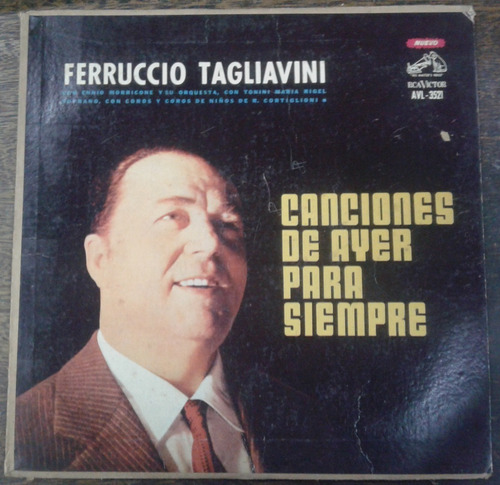Canciones De Ayer Para Siempre * Ferruccio Tagliavini * Lp *