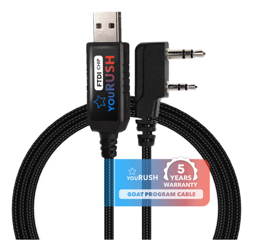 Cable Programacion Usb Ftdi Alta Calidad Para Radio Vapor K