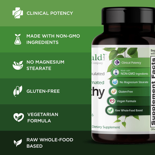 Emerald Labs B-healthy Complejo Vitaminas B Vegano 120c