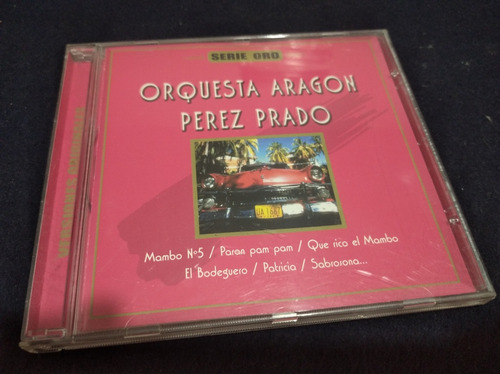 Orquesta Aragón Y Pérez Prado Serie Oro Cd Salsa Son Bolero