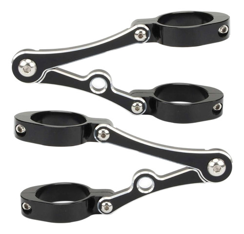 2x Motorcycle Headlight Support Clips 39-41mm