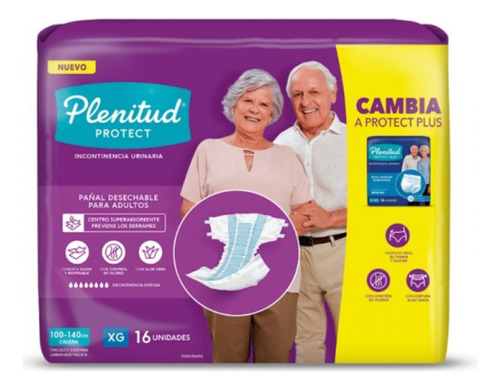 Plenitud Protec Intensa X 16 Unidades Talle Xg Extra Grande