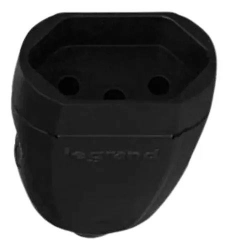 Plug Fêmea 2p+t 10a Preto 615955 - Pial | MercadoLivre
