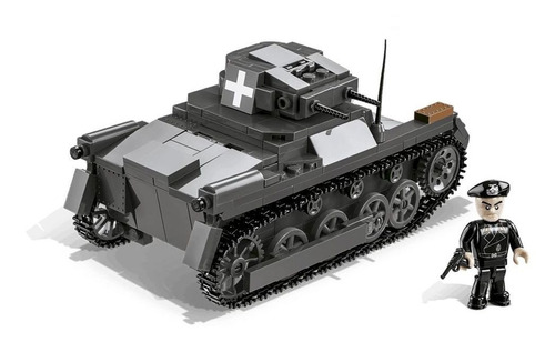 Tanque De Guerra Alemão Panzer I Ausf. A - 330 Peças - Cobi