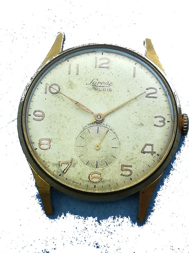 Reloj De Pulsera Lorenz Antiguo 1960