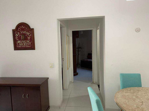 Apartamento Com 2 Dorms, Vila Mathias, Santos - R$ 330 Mil, Cod: 827 - V827