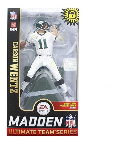 Figura Mcfarlane Madden Wentz Philadelphia Eagles Mcf0