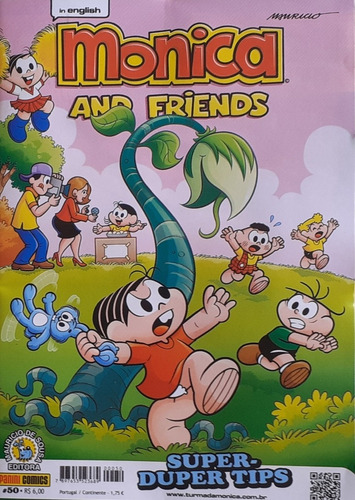 Imagem 3 de 10 de Oferta Mônica And Friends 10 Gibis Em Inglês Sem Repetições