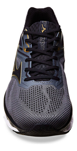 Tênis De Corrida Masculino Wave Way 5 Em Tecido Knit Mizuno
