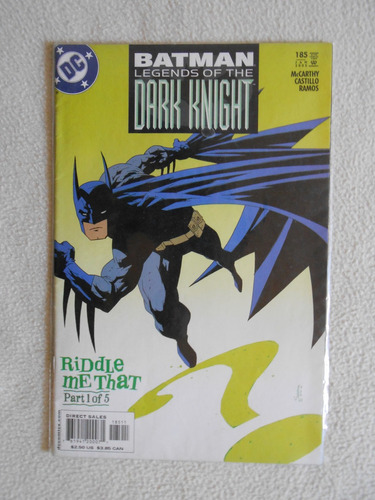 Batman: Legends Of The Dark Knight / Mccarthy / Dc Comics