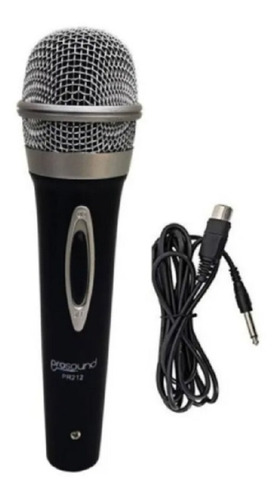 Imagen 1 de 2 de Microfono Karaoke Dinamico Profesional Prosound Pr212 