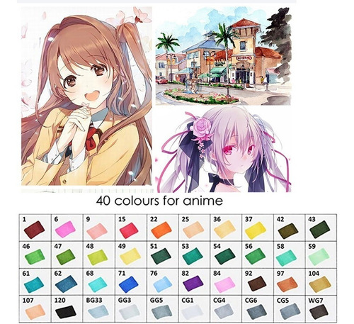 Touch Five - Juego De Rotuladores (40 Colores)