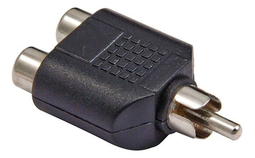 Adaptador Plug Rca Macho A 2 Jack Rca Mono Tv Audio Envios