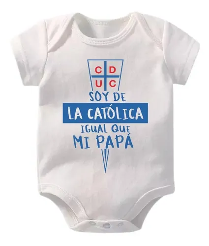 comprar Body (pilucho)  U Católica Modelo Día Del Padre Manga Corta