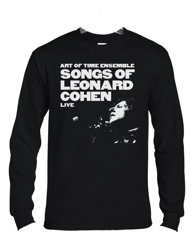 Polera Ml Songs Of Leonard Cohen Live Rock Abominatron