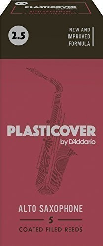 Rico Plasticover Lengüeta De Saxofon Alto 5 Unidades