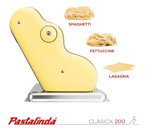 Imagen 2 de 10 de Pastalinda Máquina Clásica 200 Amarilla
