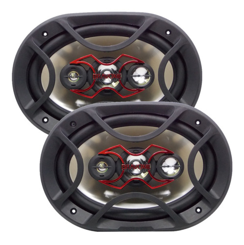 6x9 Bravox 140w Rms Alto Falante Quadriaxial B4x69x Som