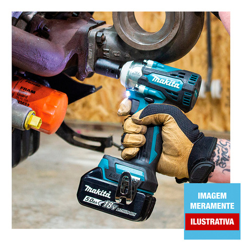 Kit Parafusadeira E Chave Impacto 2 Bat 18v Bivolt Makita Nf
