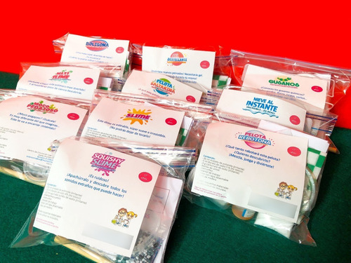 Kit De 20 Experimentos En Bolsa: 2 De Cada Uno