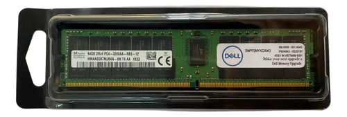 Memória Dell 64gb 2rx4 Ddr4-3200 Rdimm Snpp2myxc/64 Aa783423
