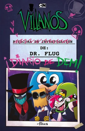 Libro Villanos Bitacora De Investigacion Del Dr Flu Original