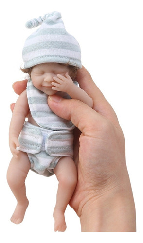 Mini Bebé De 15 Cm Muñeca Renacida De 6 Pulgadas