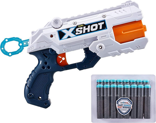 Imagen 2 de 5 de Pistola Lanza Dardos X-shot Zuru Revolver Reflex 6 Ed