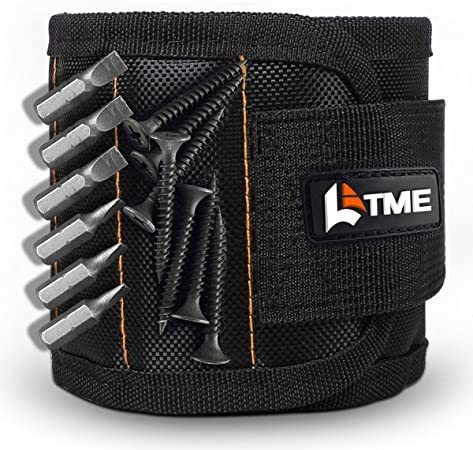 Latme - Pulsera Magnética Con 15 Imanes Fuertes Tornillos Pá